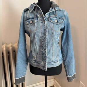 Hollister Denim Jacket w/ Hood